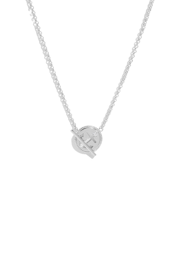 Courage Anchor Toggle Necklace