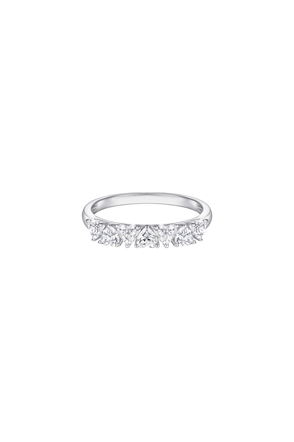 CORA Heart Stones Band MNML LUXE Ring