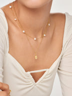 PEARLY Cable Chain Sterling Silver Necklace - Minimalist Lab