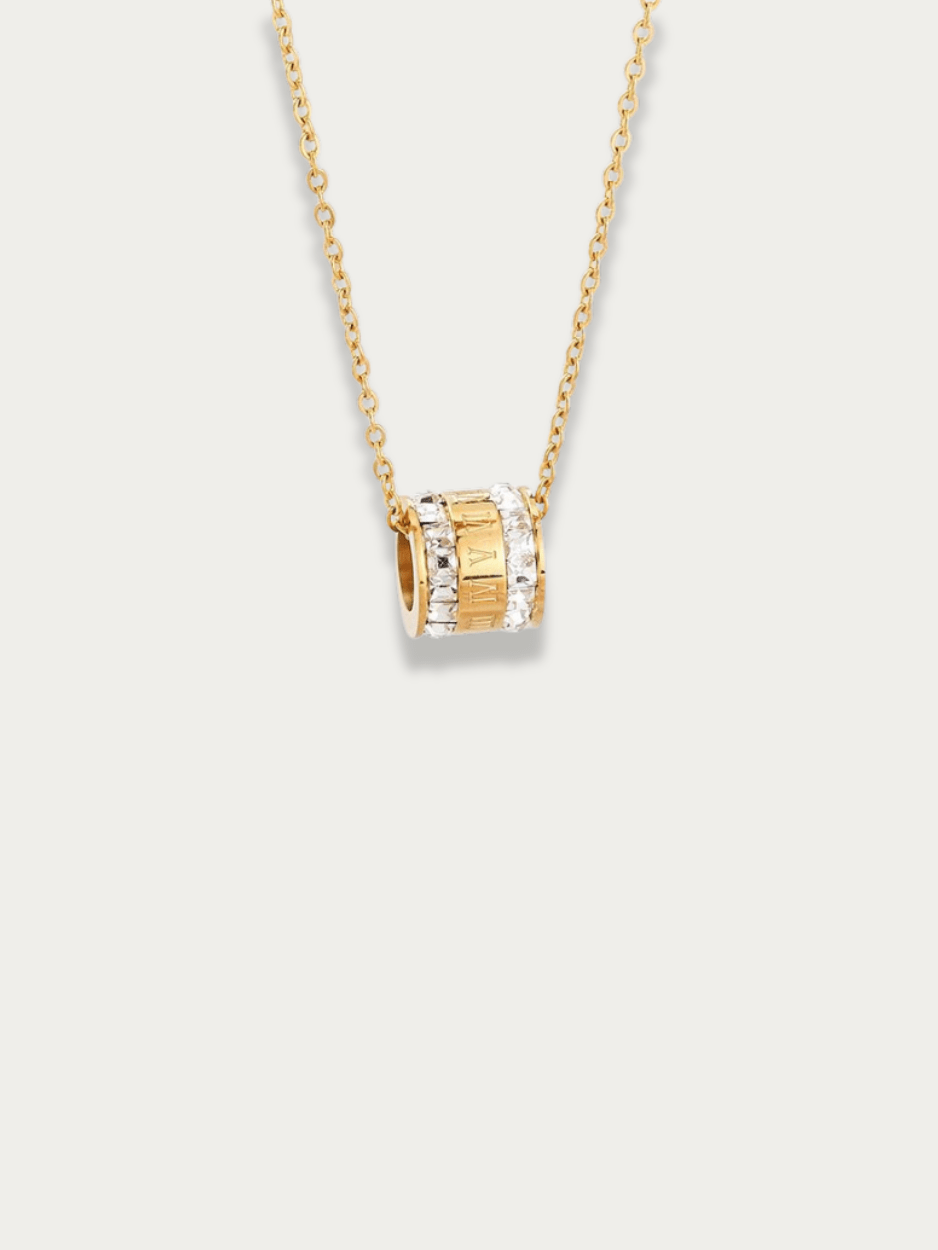 Roman Luxe Rolling Pendant Necklace - Minimalist Lab