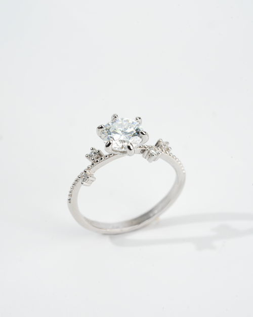 moissanite ring 1ct malaysia
