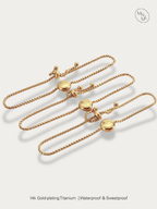 Cosmic Gold Zodiac Bracelet - Minimalist Lab