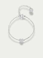 Erina Mini Heart Engravable Bracelet - Minimalist Lab