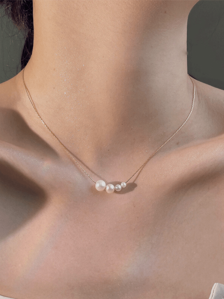 Amoura Pearls Necklace - Minimalist Lab