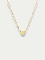 Erina Mini Heart Engravable Necklace - Minimalist Lab