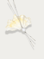 Flowy Roman Dual Face Long Necklace - Minimalist Lab