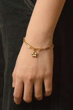 MNML x Zee Avi Hibiscus Flower Layered Bracelet - Minimalist Lab