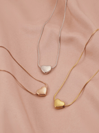 Celeste Dream Heart Engravable Necklace - Minimalist Lab