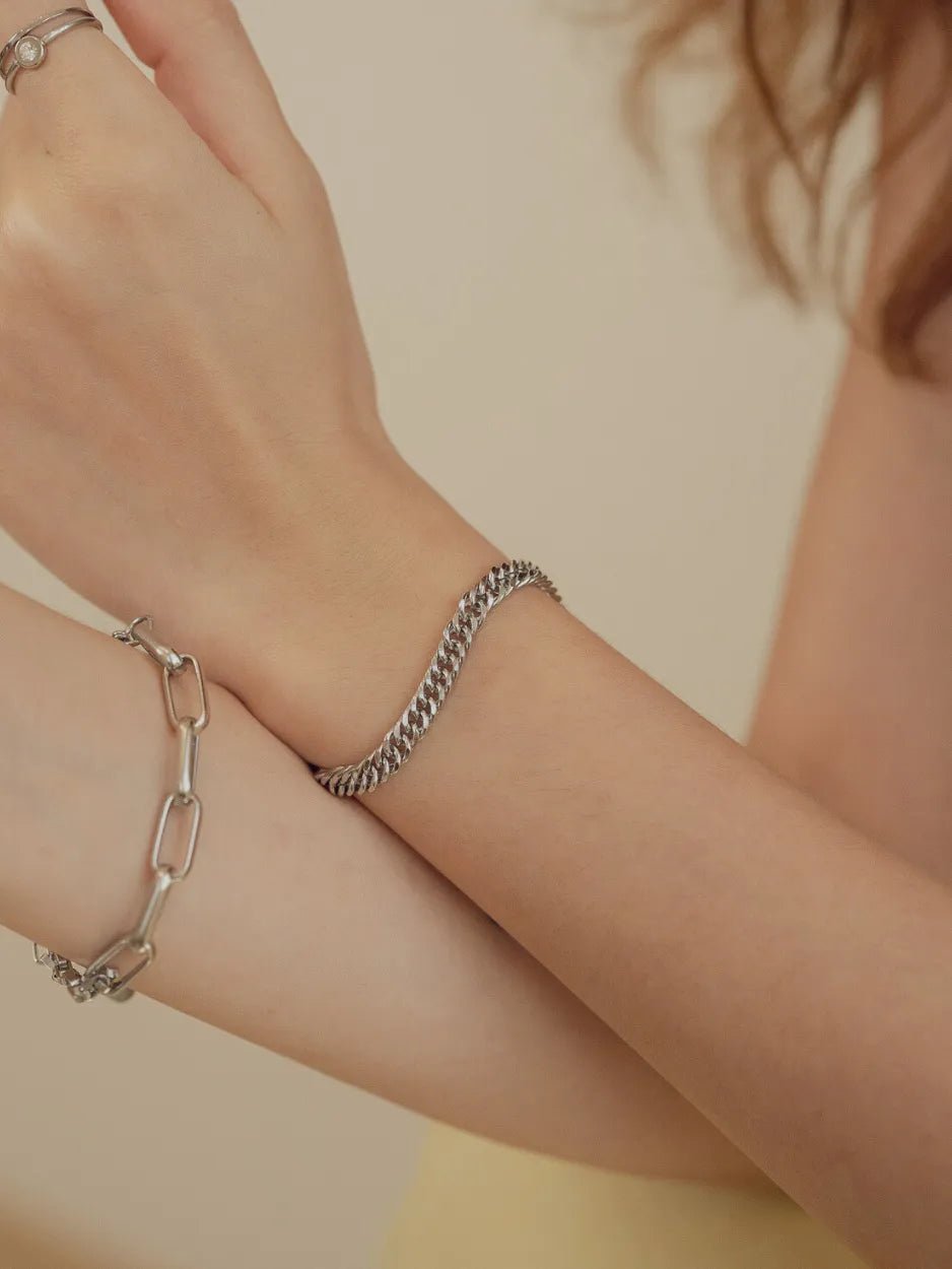 Aegis Curb Chain Bracelet - Minimalist Lab