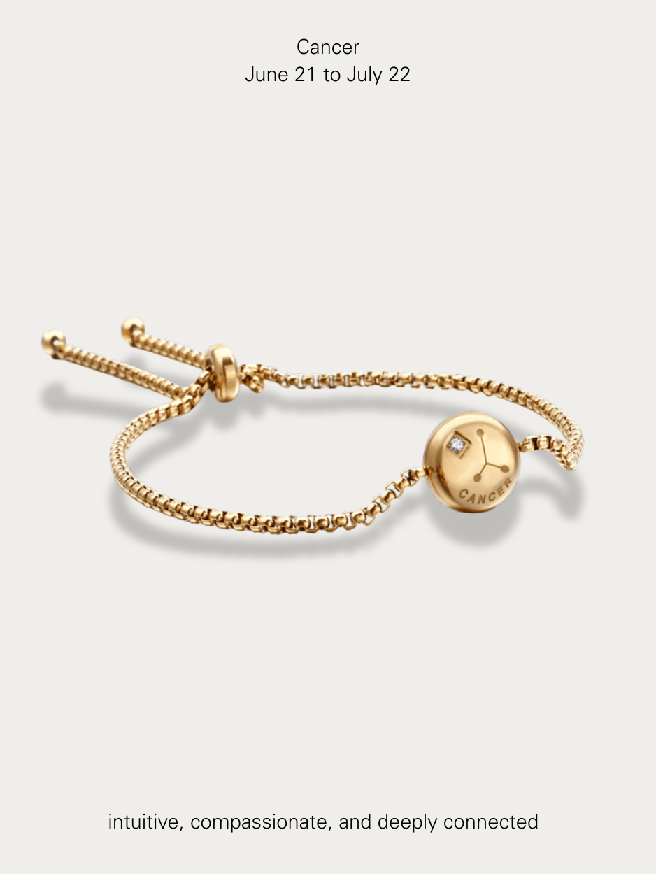 Cosmic Gold Zodiac Bracelet - Minimalist Lab