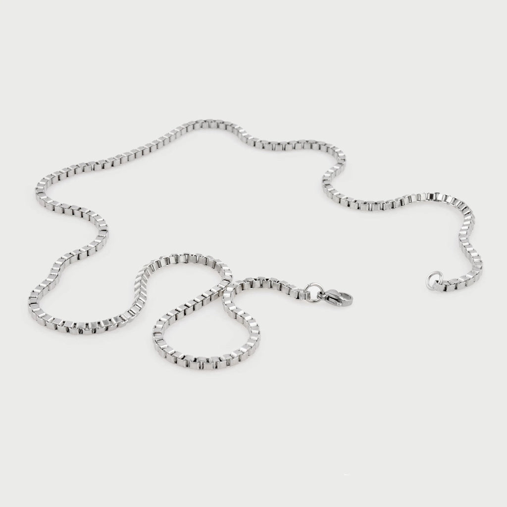 Box Chain Essential Necklace - Minimalist Lab