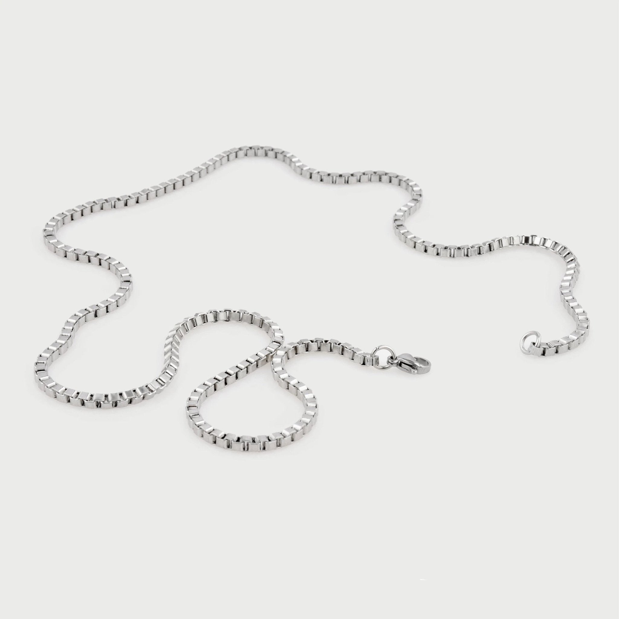 Box Chain Essential Necklace - Minimalist Lab