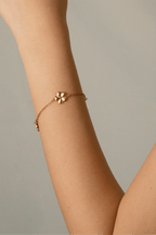MNML x Zee Avi Trio Hibiscus Flower Bracelet - Minimalist Lab