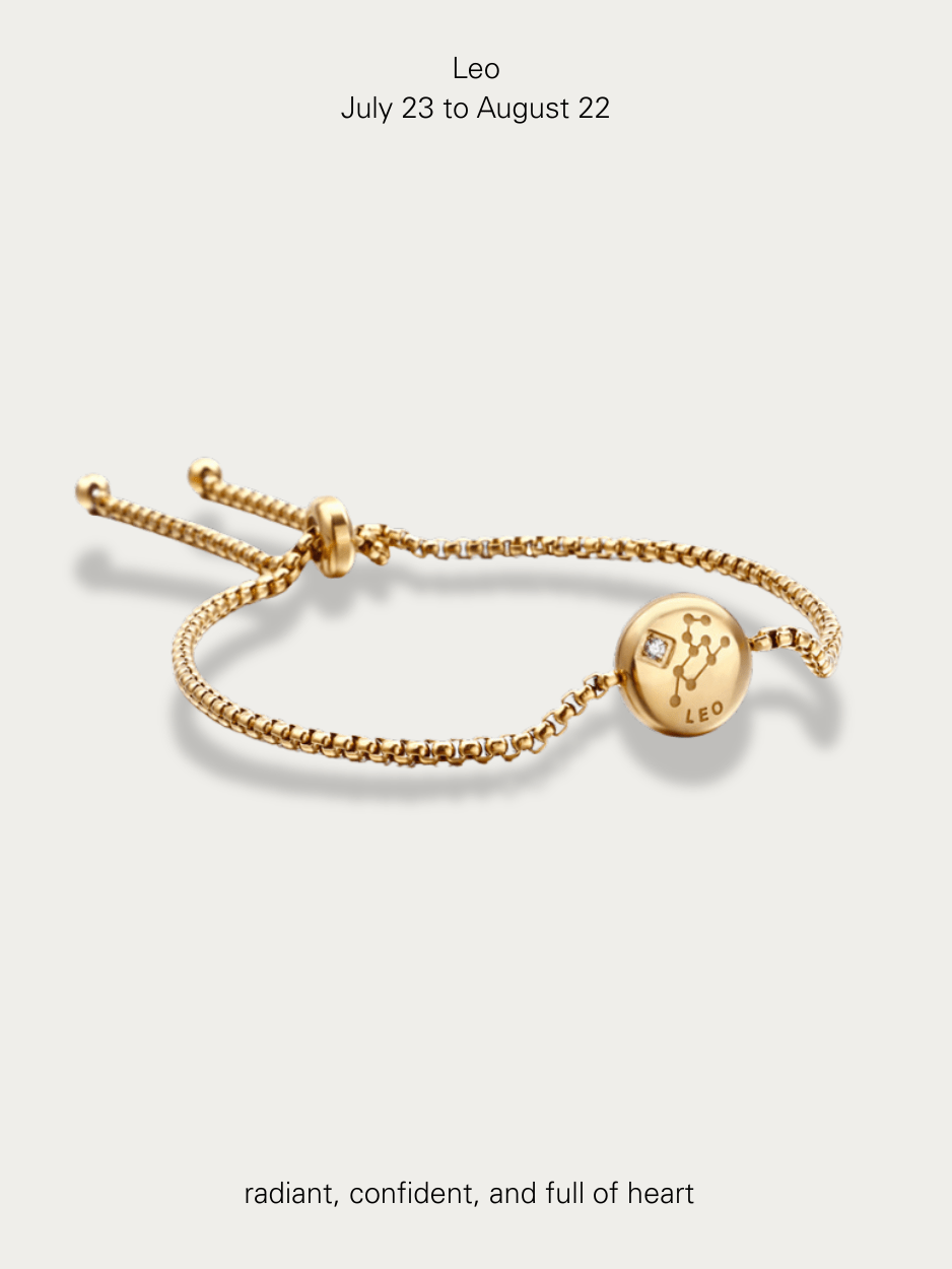 Cosmic Gold Zodiac Bracelet - Minimalist Lab
