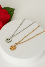 MNML x Zee Avi Hibiscus Flower Beaded Necklace - Minimalist Lab