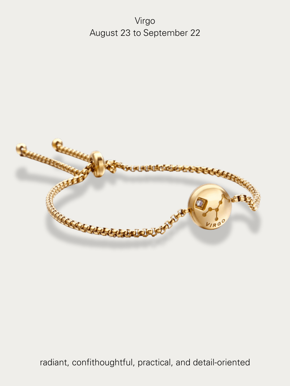 Cosmic Gold Zodiac Bracelet - Minimalist Lab