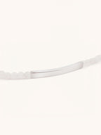 Crystal Beaded Engravable Bracelet - Minimalist Lab
