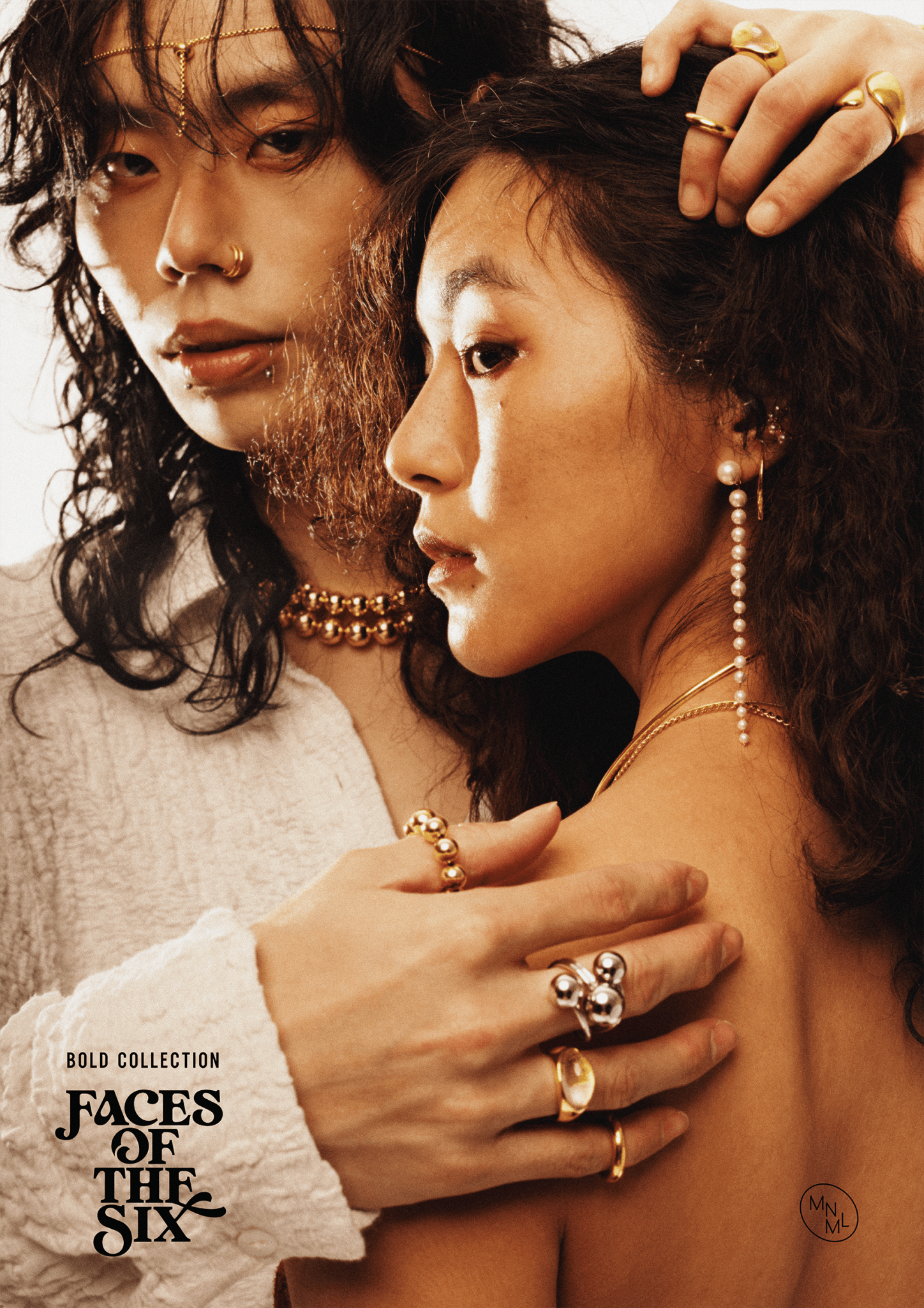 Visionary Linked - Ball Ring - Minimalist Lab