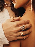 Visionary Linked - Ball Ring - Minimalist Lab