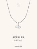 ASTRA Zodiac Sterling Silver Necklace - Minimalist Lab