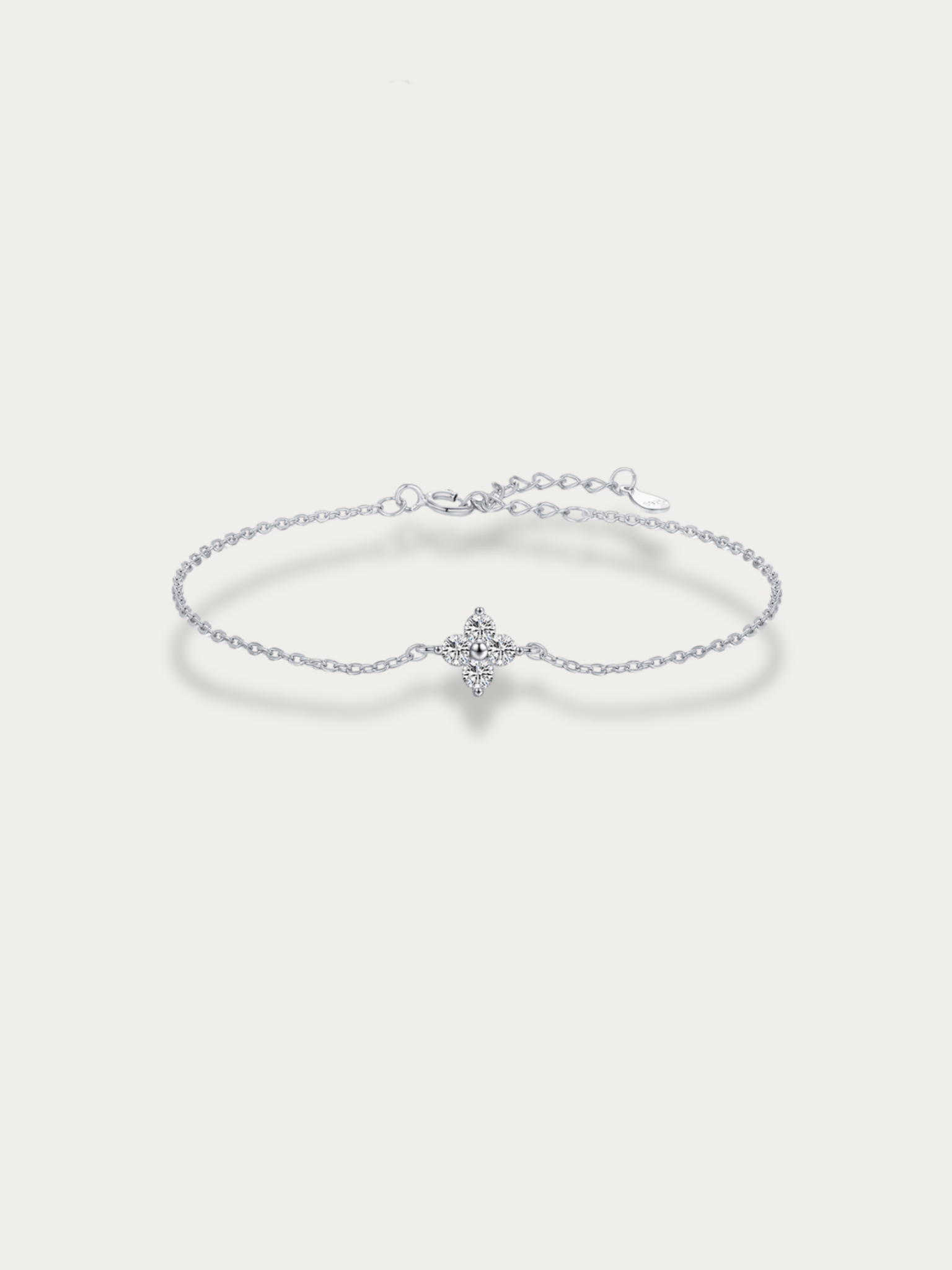 Asteria Petite Clover Glow Bracelet - Minimalist Lab