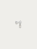Aurelia Pearl Drop Stud Earring - Minimalist Lab