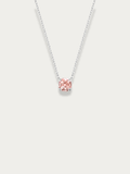 Aurelle Rose Cut Solitaire Necklace
