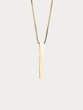 Bar Box Chain Engravable Pendant Necklace - Minimalist Lab