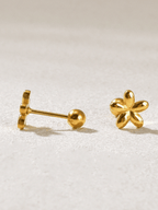 Belle Blossom Barbell Stud - Minimalist Lab