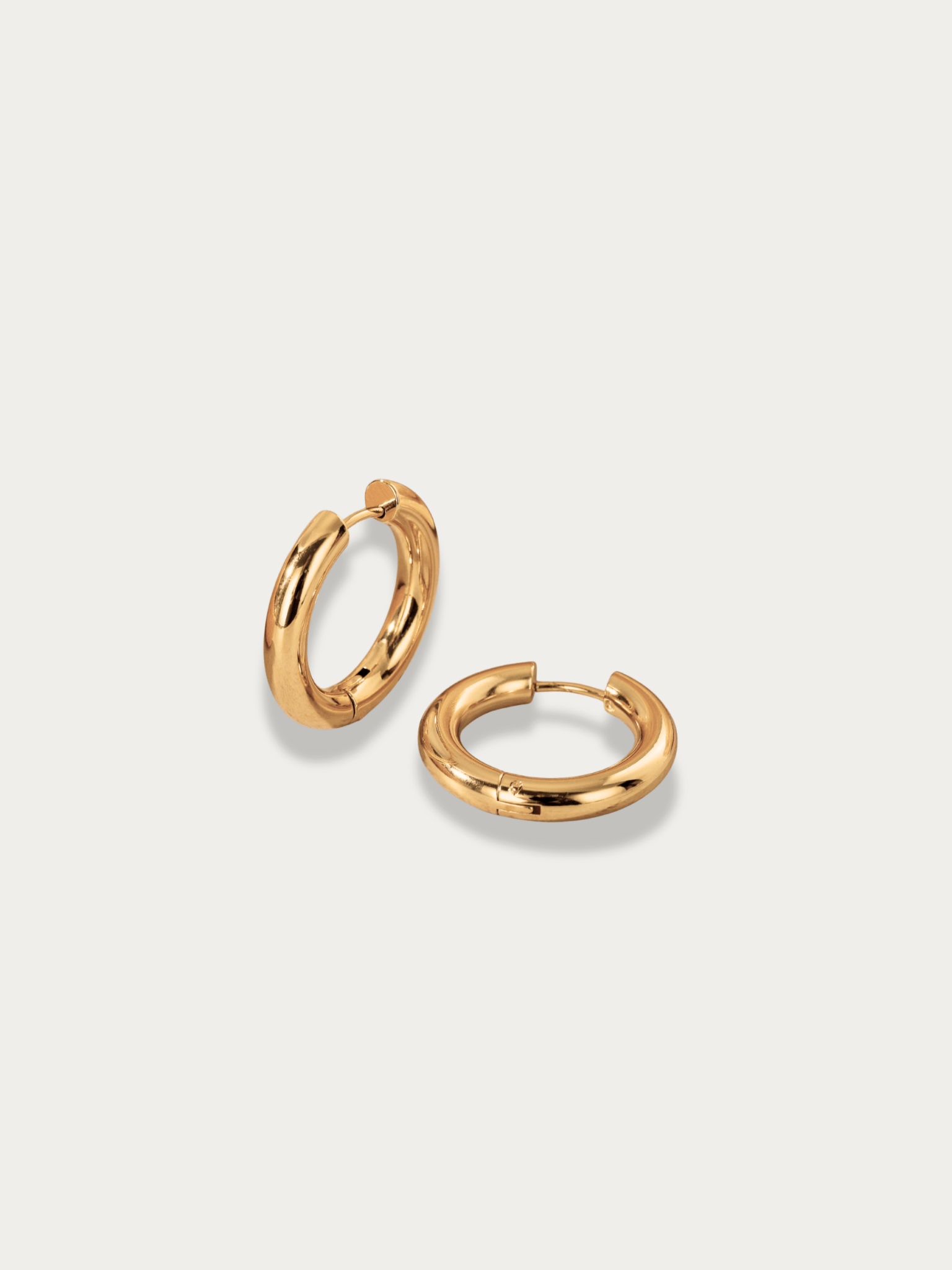Blanca Bold Essential Hoop Earrings - Minimalist Lab