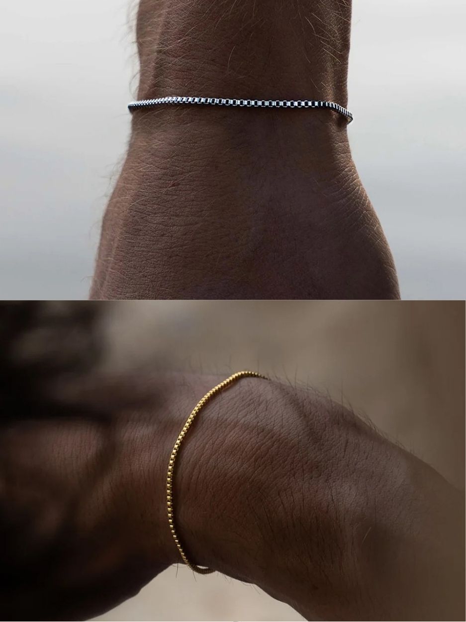 Minimalist Box Chain Bracelet - Minimalist Lab