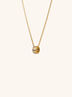 DANIELLE Rolling Stones Sterling Silver Necklace - Minimalist Lab