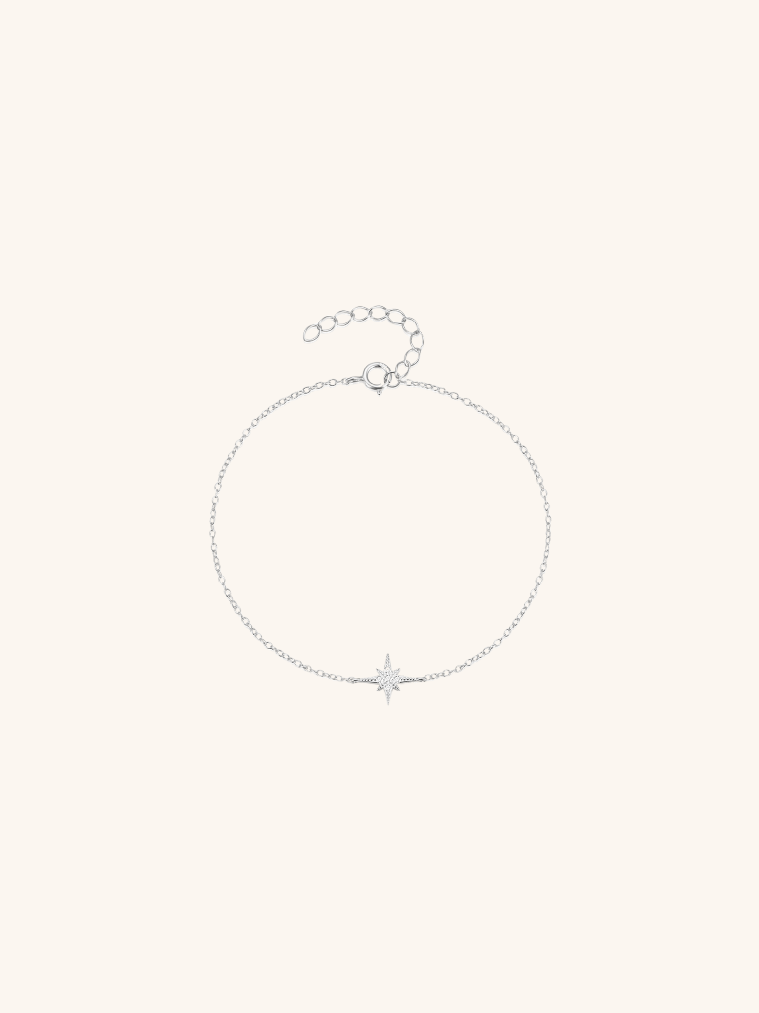 ATRIA North Star Sterling Silver Bracelet - Minimalist Lab
