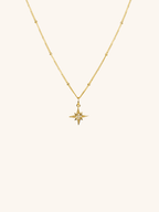 PENELOPE North Star Sterling Silver Necklace - Minimalist Lab