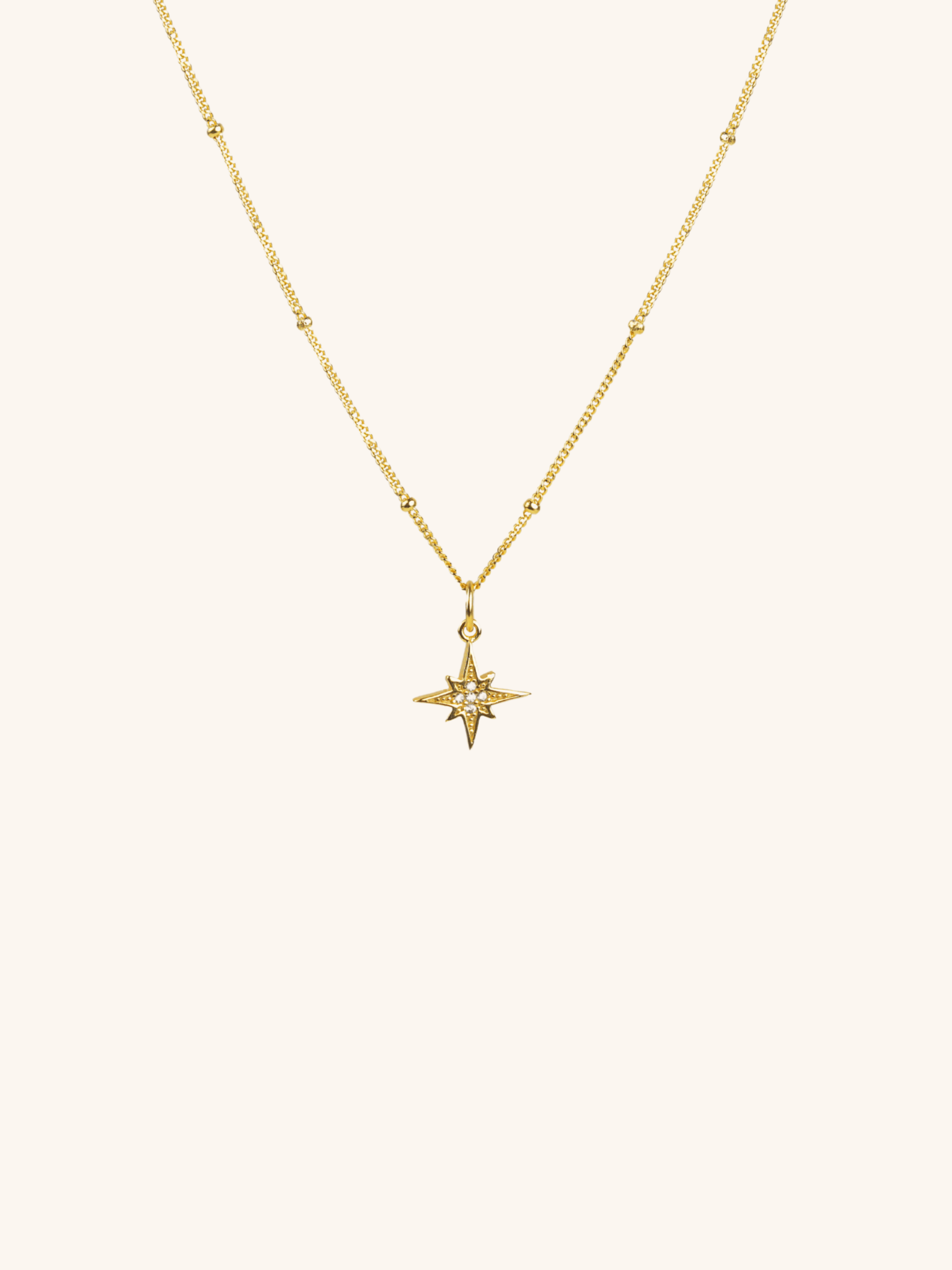 PENELOPE North Star Sterling Silver Necklace - Minimalist Lab