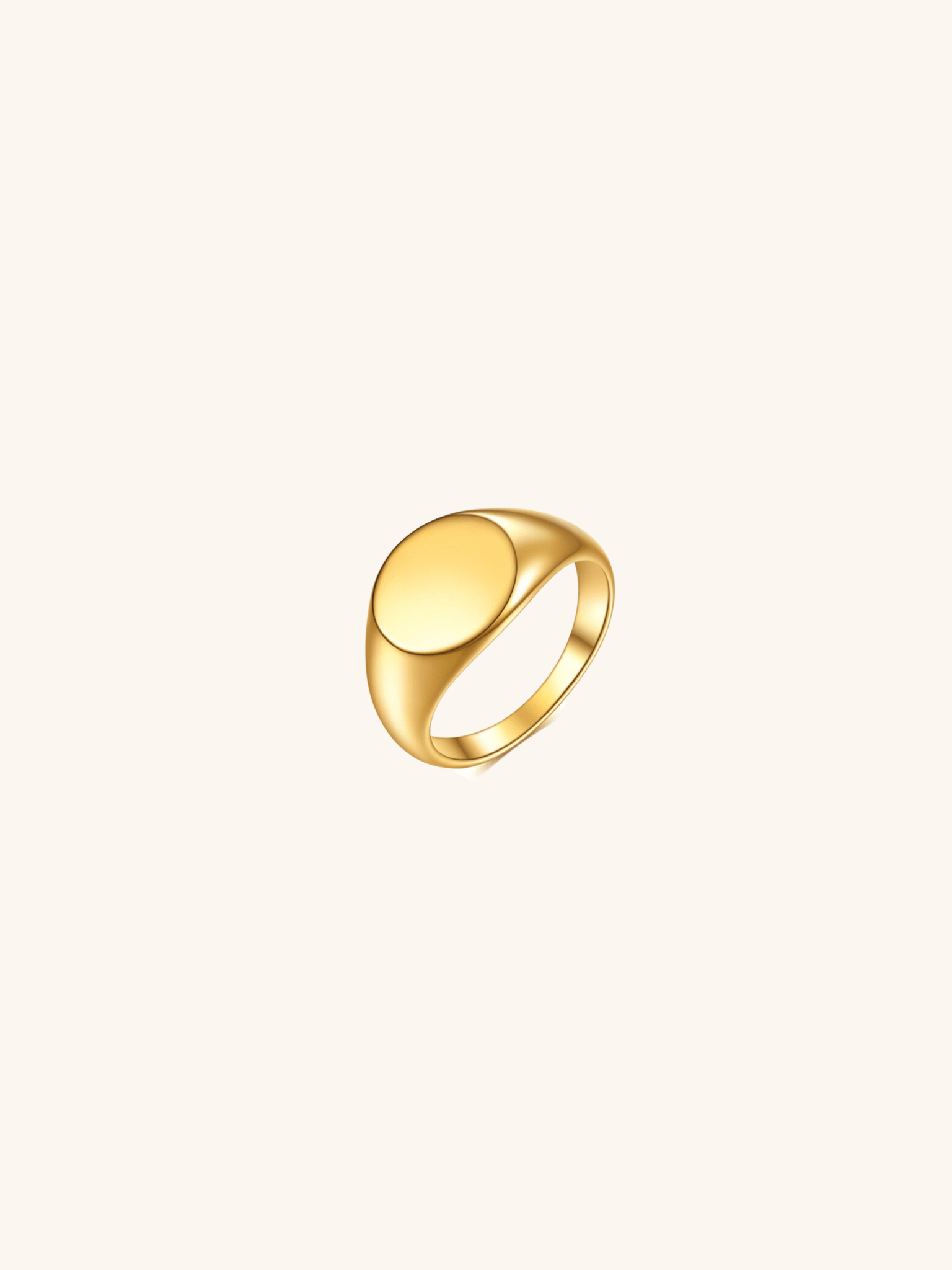 Emerson Engravable Signet Ring - Minimalist Lab