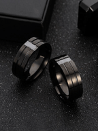 Midnight Prism Ring - Minimalist Lab