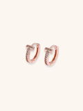 TALIA Sterling Silver Ear Hoops - Minimalist Lab