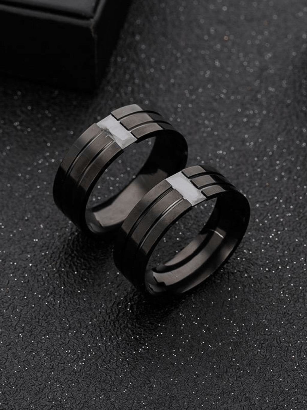 Midnight Prism Ring - Minimalist Lab