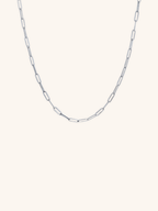 Paperclip Chain Essential Necklace - Minimalist Lab