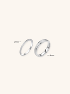 Colette Frosted Matte Ring - Minimalist Lab