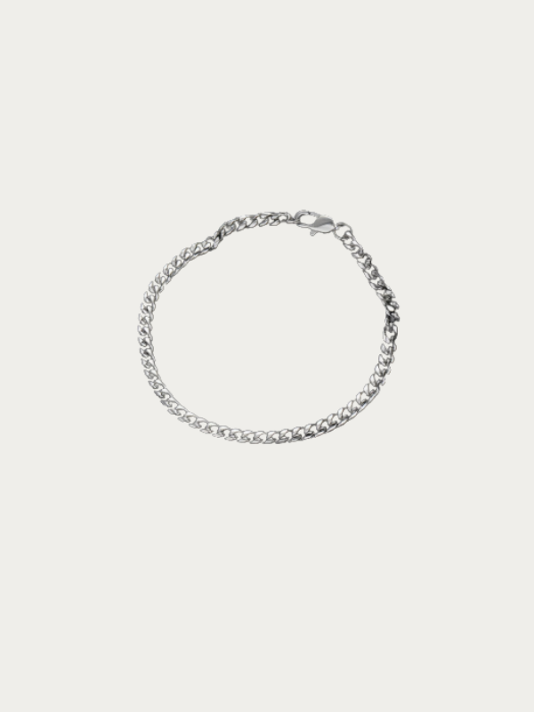 Carter Cuban Chain Bracelet — Secure Clasp