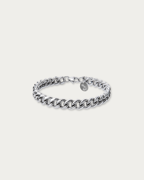 Carter Cuban Chain Bracelet — Secure Clasp