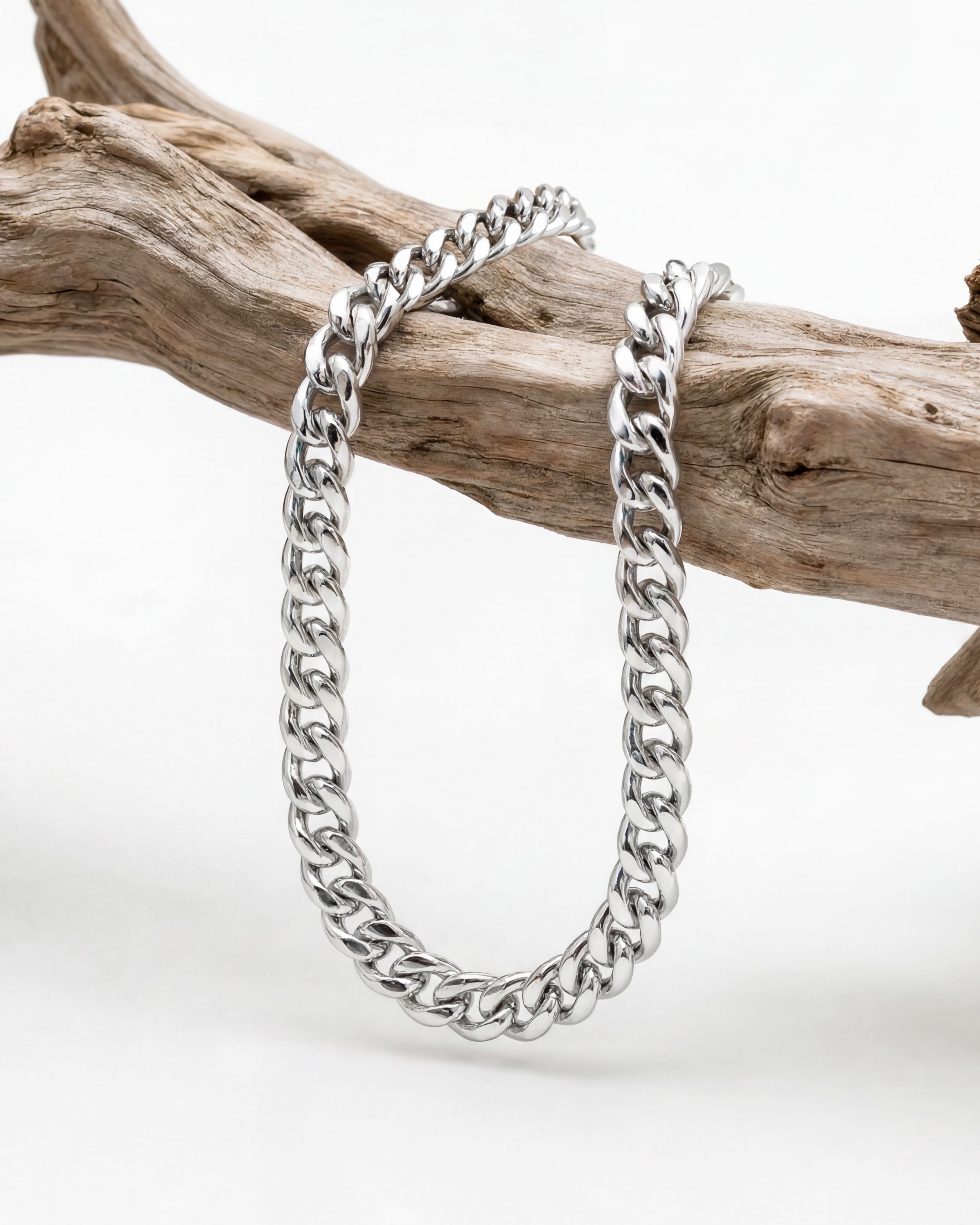 Carter Fold-Over Cuban Chain Bracelet