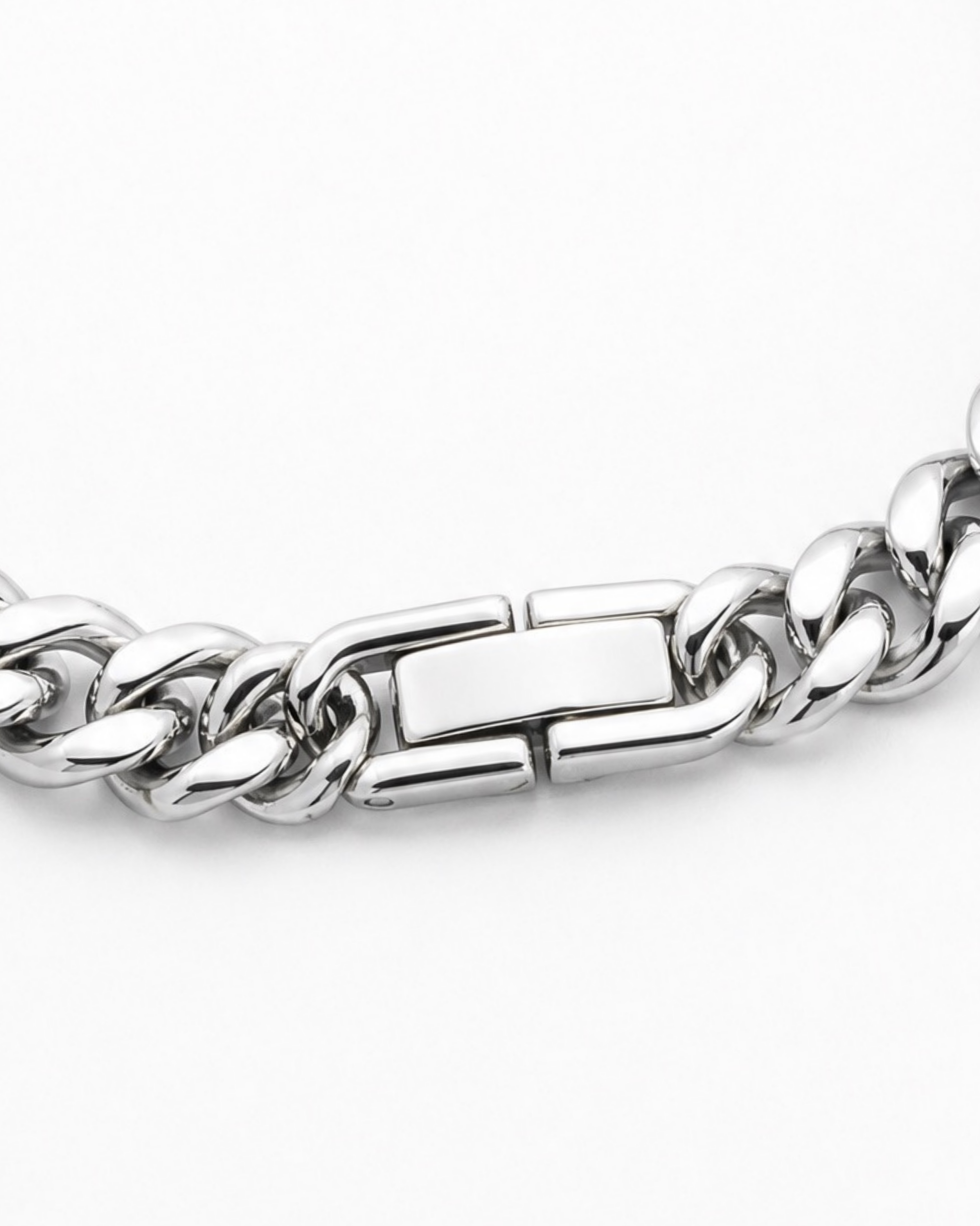 Carter Fold-Over Cuban Chain Bracelet