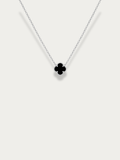 Clover Duo Cable Chain Necklace