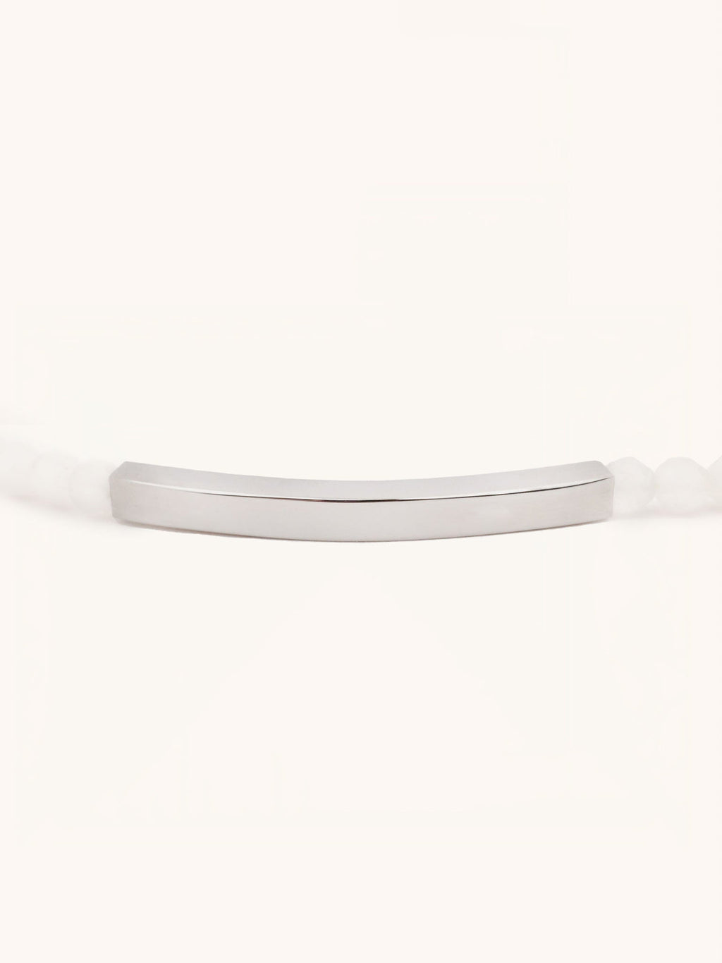 Crystal Beaded Engravable Bracelet - Minimalist Lab