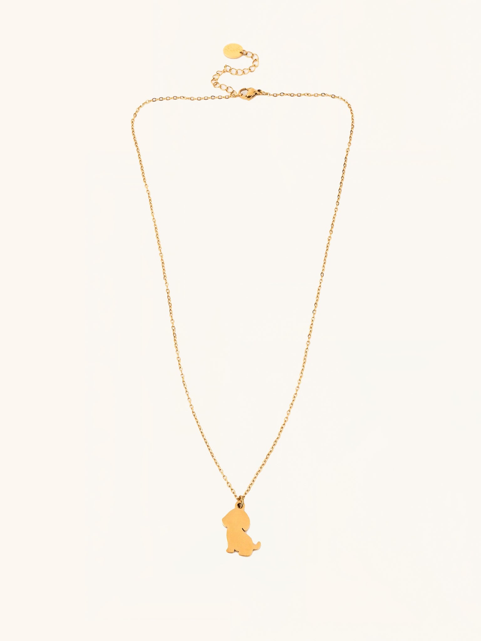 Doggy Pendant Engravable Necklace - Minimalist Lab