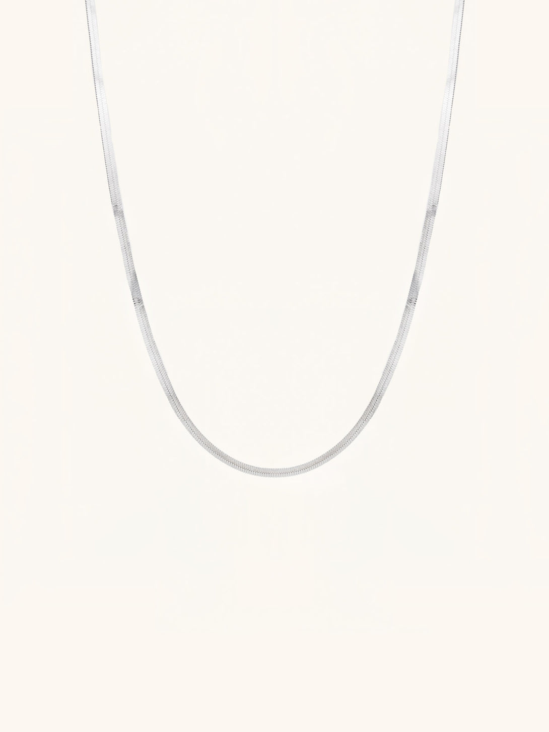 HERRINGBONE Chain Necklace Minimalist Lab