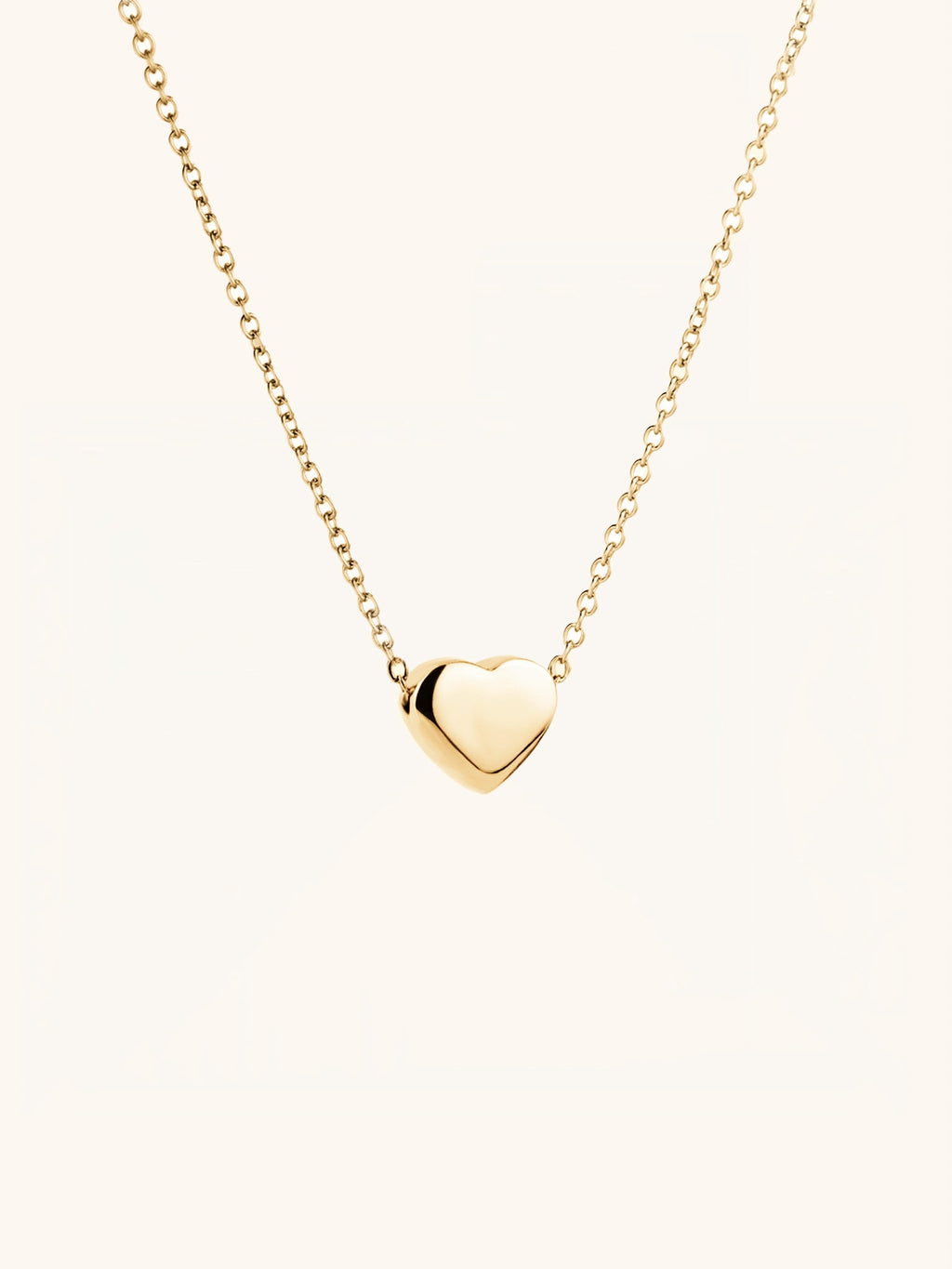 Elliot Heart Pendant Engravable Necklace - Minimalist Lab